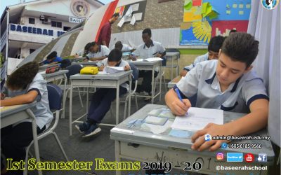 1st Semester Exams 2019-20