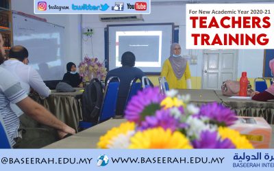 Teachers Training for New  Academic Year 2020-21