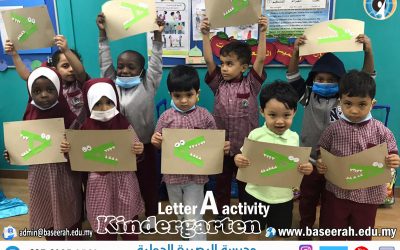 Letter “A” activity