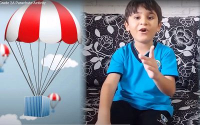 Ahmed Qaddoura Grade 2A Parachute Activity